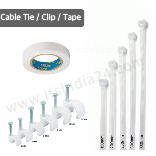 CCTV Cable Clips By ACCURATE IT & SECURITY