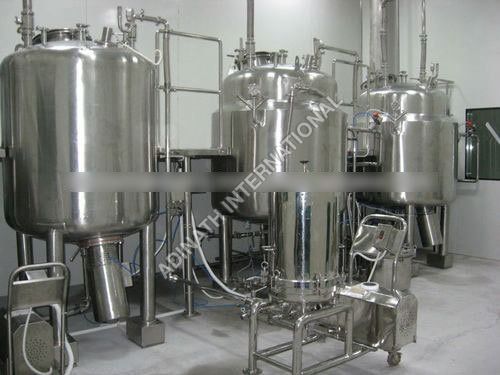 Automatic Cosmetic Cream Production Plant