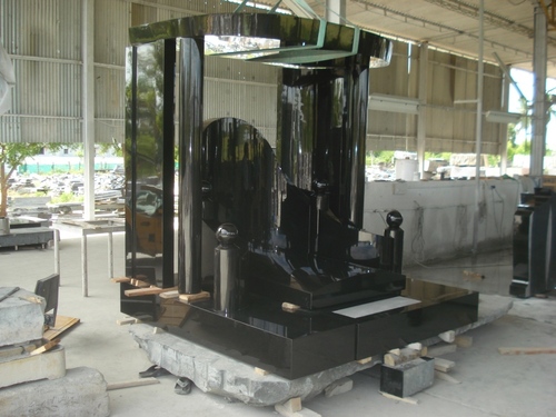 Black Granite Monument