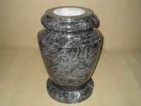 Mountain Green Beveled Granite Vases
