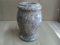 Medium Gray Victorian Granite Vase