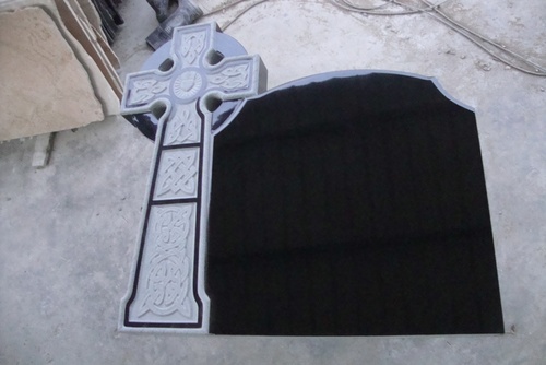 Black Headstone
