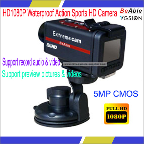 HD1080P Waterproof Action Sports HD Camera	