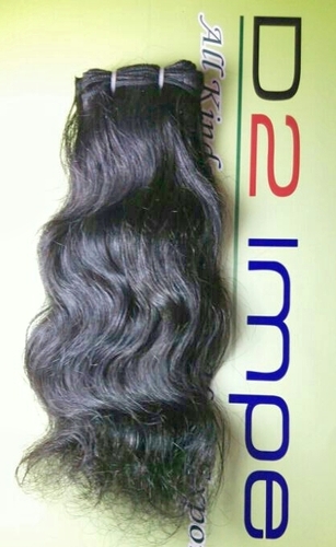 Machine Weft Wavy Hair