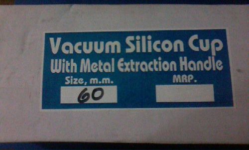 Vacuum Silicon Cup With Metal Extraction Handle