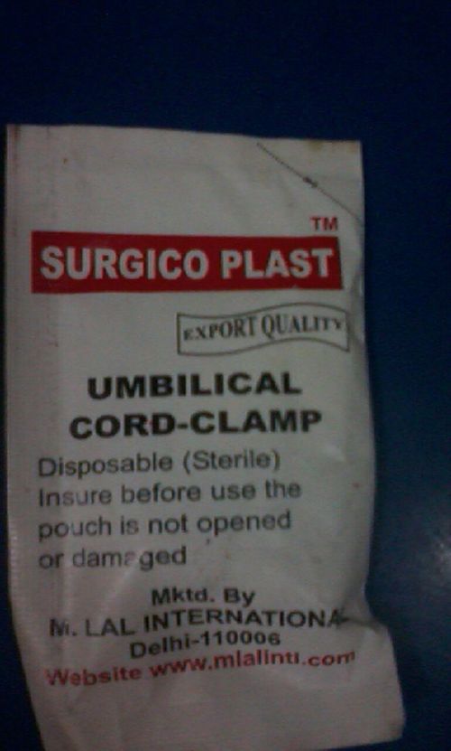 Umbilical Disposable Cord Clamp