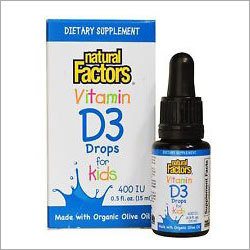 Natural Factors Vitamin D3 Drops