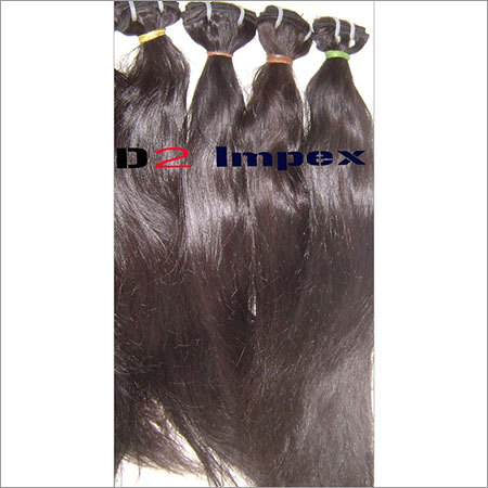 Natural Brown Wefted Hair