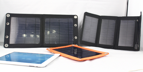 7W solar charger folding solar panel for iphone5,iphone5S.iphone 6 and iphone 6 plus