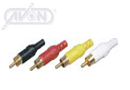 RCA MALE S/DLX GOLD PLATED