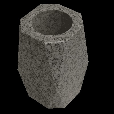 Redwood Modern Granite Vases