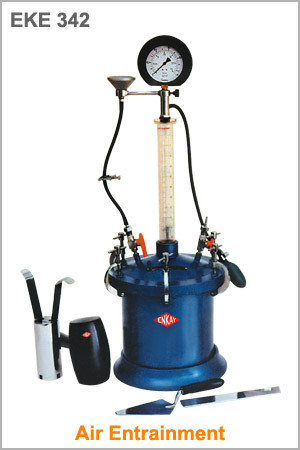 Air Entrainment - Metal, Variable Dimensions, Blue | Air Content, Pressure Test, Accurate Results, IS:1199, 9799