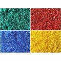 Red Old Plastic Battery Granules