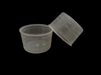 Transparent 10ml Pharma Measuring Cups