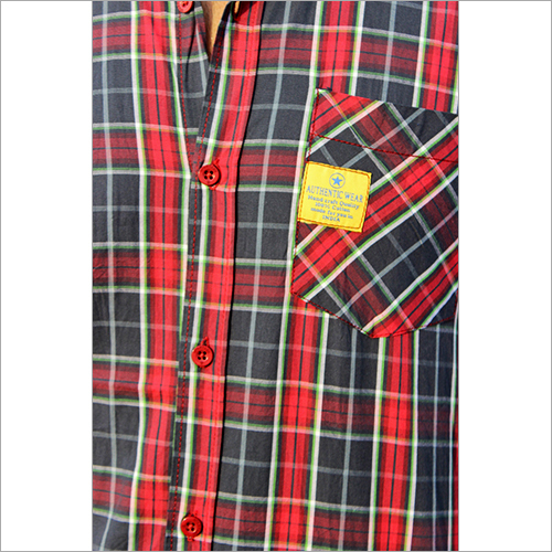 Gents Cotton Check Shirts