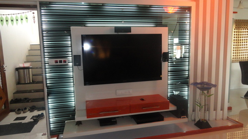 Glass TV Unit