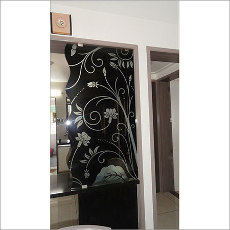 Glass Partition Kitchen
