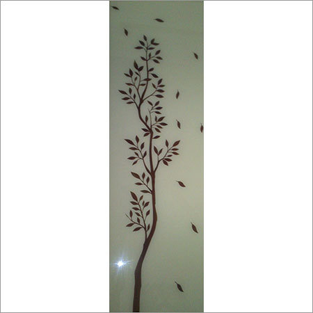 Back Painted Glass Design