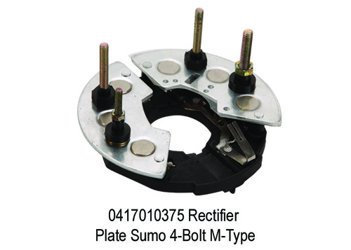 1618 Xt 375 Rectifier Plate Sumo 4-Bolt For Use In: For Automobile