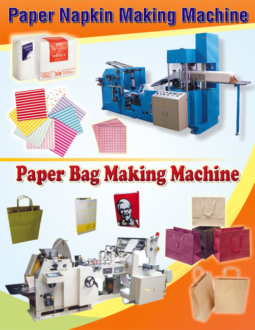 PAPER NAPKIN TISSUE PAPER MAKING MACHINE