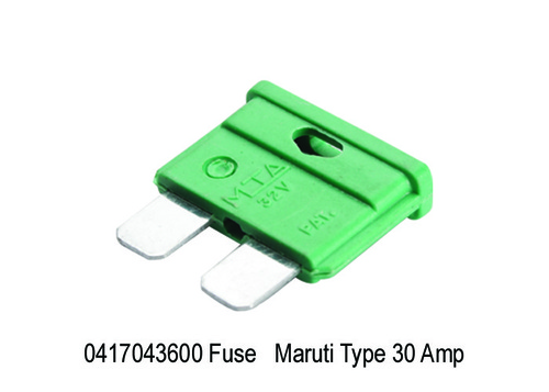 1672 XT Fuse - Plastic and Steel 30 Amp Rating for Automobile and Engineering Use