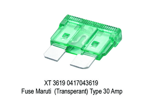 1677 XT 3619 Fuse - Plastic & Steel 10 Grams Weight | Ideal for Automobile & Engineering Use Transparent Design