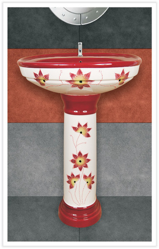 Pedestal Vitrosa wash basin