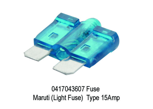 1680 XT 3607 0417043607 Fuse Maruti (Light Fuse) T