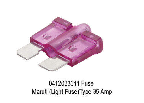 1684 Xt 3611 0412033611 Fuse Maruti (Light Fuse) T For Use In: For Automobile