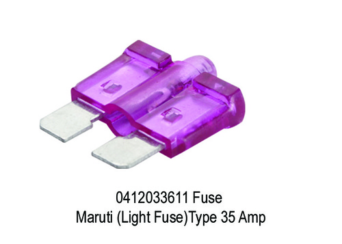 1684 XT 3611 0412033611 Fuse Maruti (Light Fuse) T