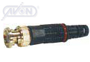 BNC MALE S/DLX GOLD PLATED