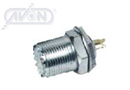 UHF FEMALE RECEPTACLE REAR MOUNT W/PTFE
