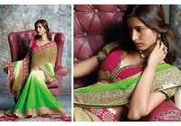 Double Shaded Saree