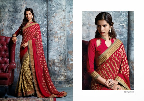Bridal Zari Work Sarees