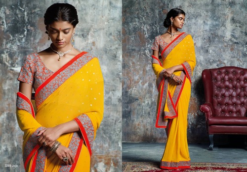 Ladies Embroidered Sarees
