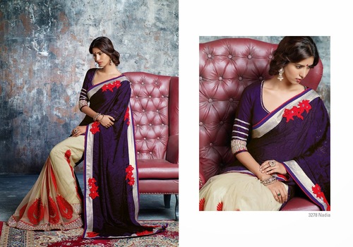 Brasso Net Sarees
