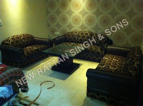 Leather Sofa Set