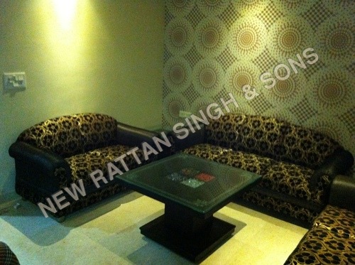 Designer Leather Sofa Set