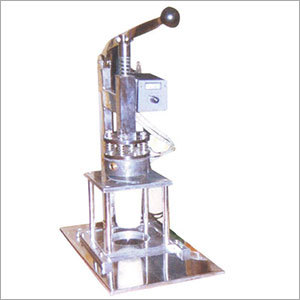 Hand Operated Cup Sealing Machine - Aluminum, 400x230x50 mm, 15 kg, Sealing Range 100 mm Dia, Digital Temp. Controller 2 to 400Â°C, 6 Months Warranty
