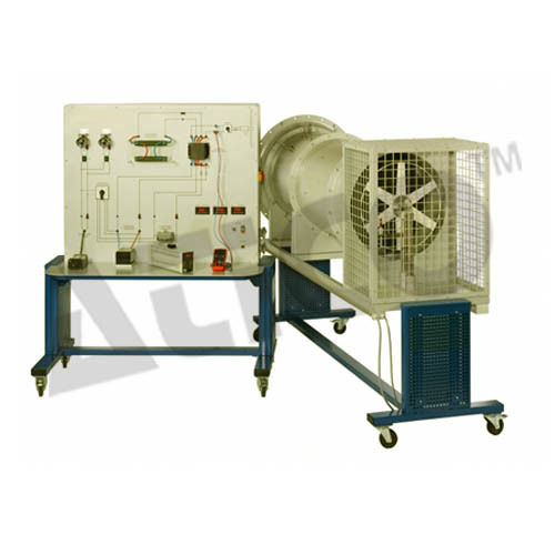 Energy Conversion In A Wind Power Plant Application: Lab Equipment