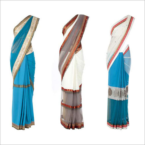 Faux Georgette Saree