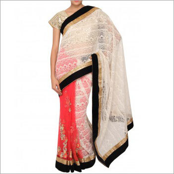 Faux Embroidered Sarees
