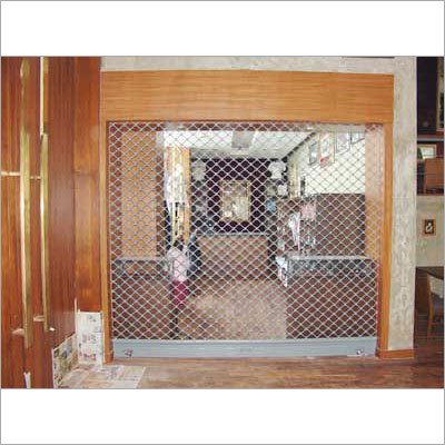 Silver Automatic Rolling Shutter