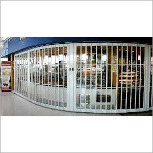 White Acrylic Rolling Shutter