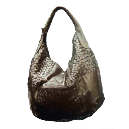 Ladies Fashion Handbag - Leather, 12x15x5 inches, Brown | Stylish Design, Durable Material, Easy to Carry