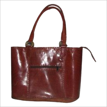 Leather Shopping Bag