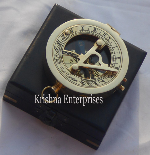 Sundial Compass With Box