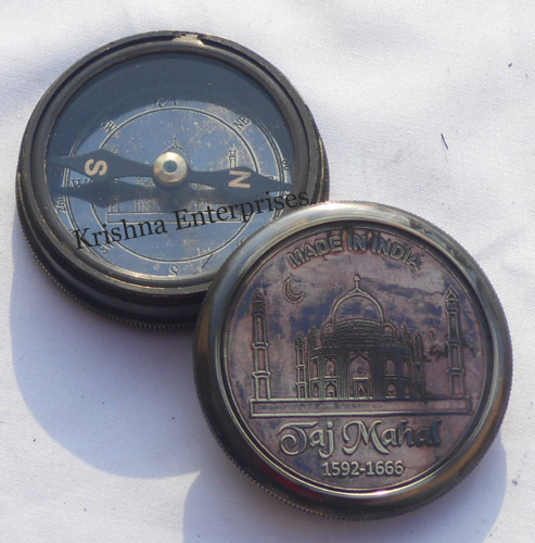 Pocket Brass Compass