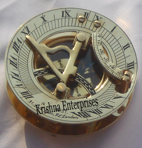 Sundial Clock Compass
