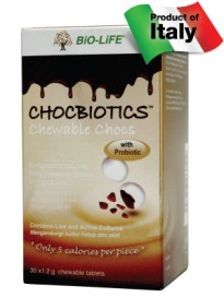 Chocbiotics Chew Chocs 1B-CFU Tab. (30's)
